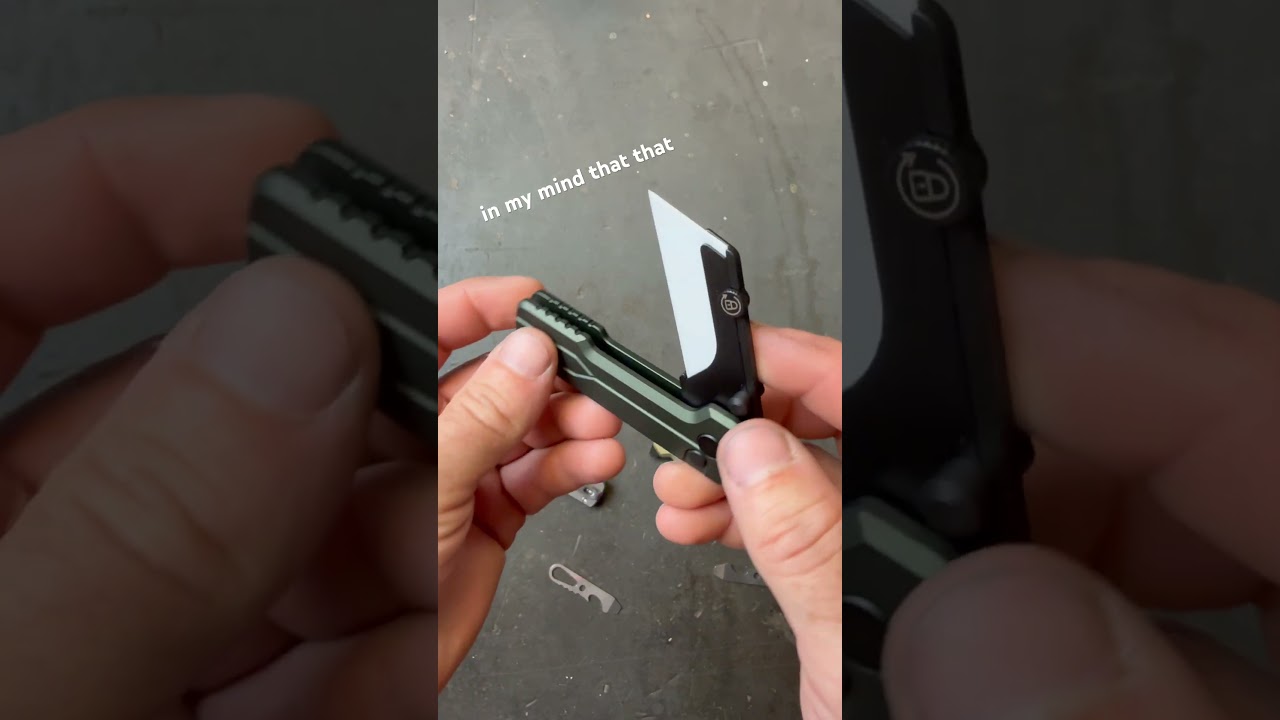Oknife U1 Ultra!  Ceramic Utility Knife with OAL?  These are neat! #oknife #u1ultra #oknifeu1