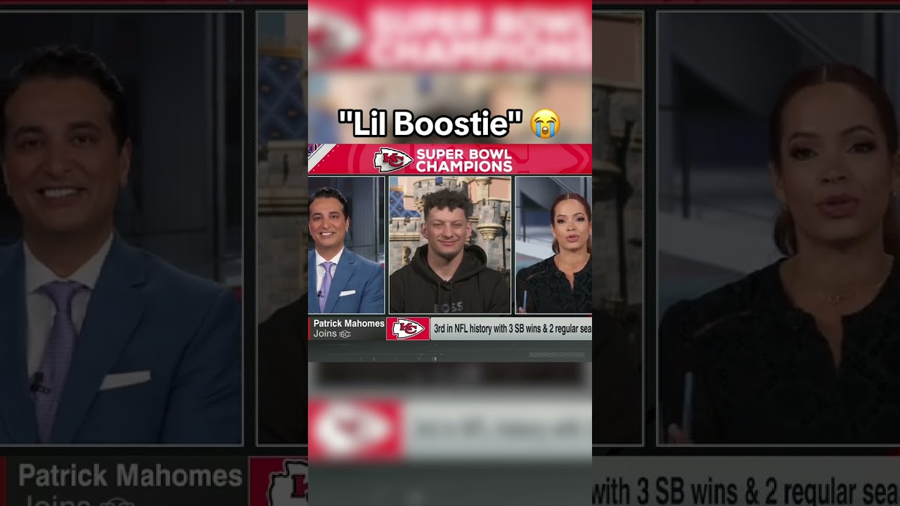 Patrick Mahomes' reaction to this nickname 😂 #SportsCenter