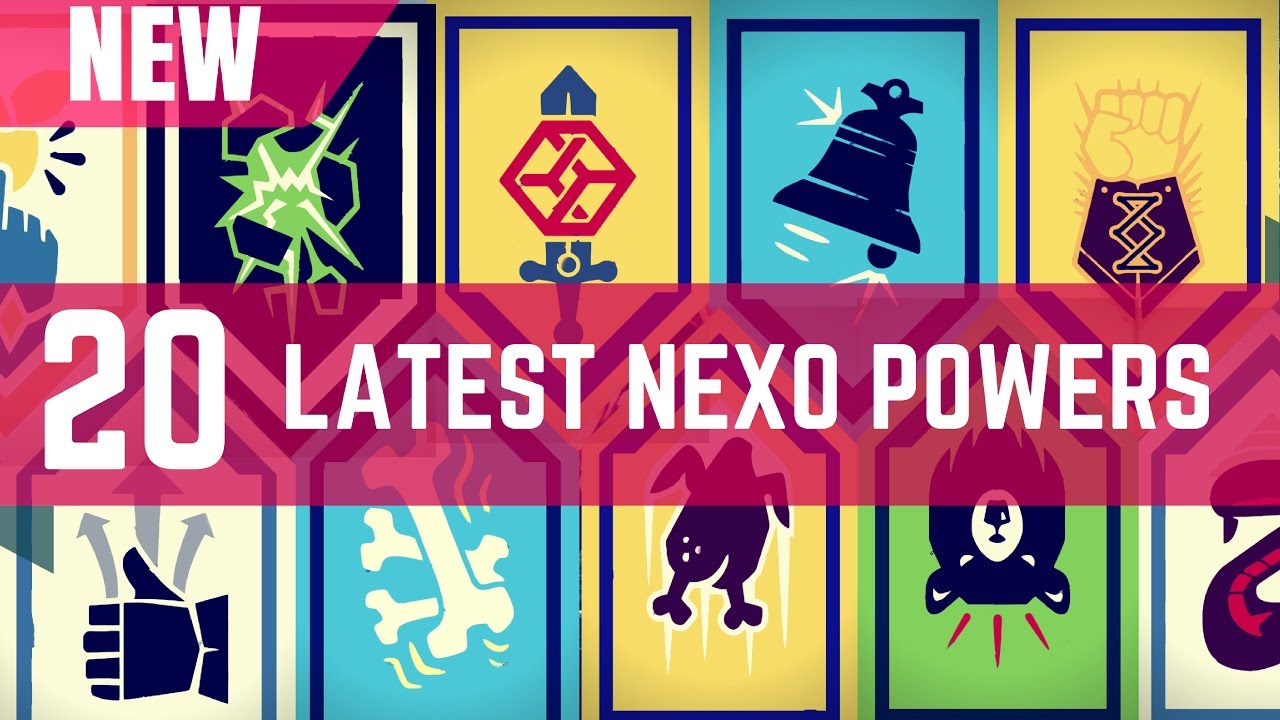 All Lego Nexo Powers / Nexo knights Shields - 20 Latest Nexo Powers [Lego Nexo Knights]