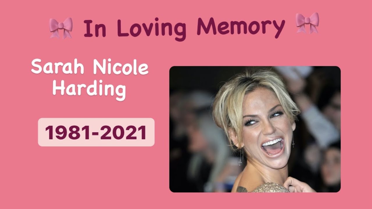 Sarah Harding Big Brother tribute