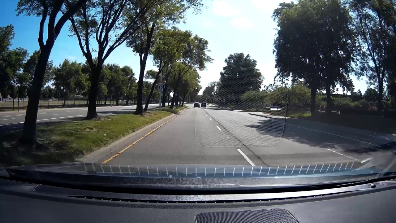Pleasanton California CA DMV Behind The Wheel driving test practice route 4 - part 1