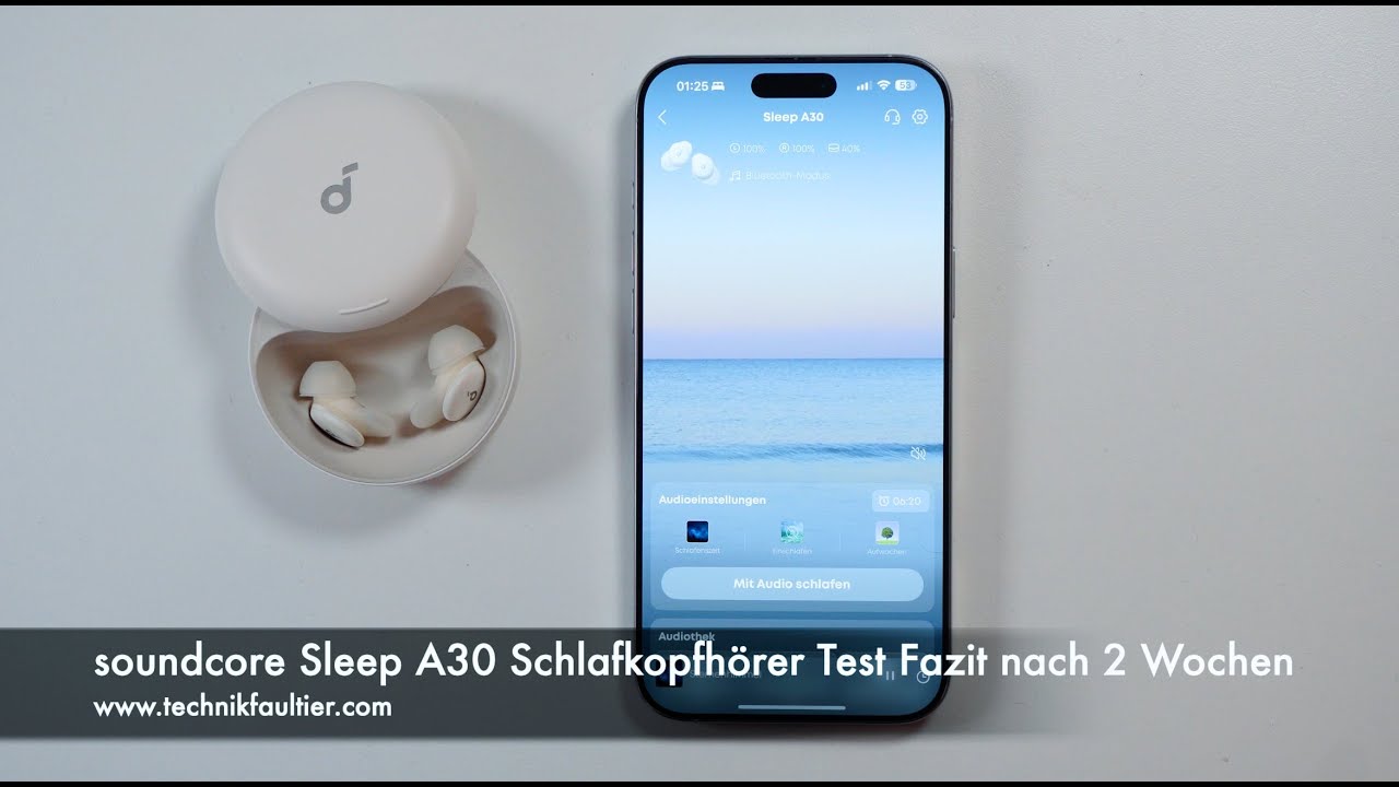 soundcore Sleep A30 Schlafkopfhörer Test Fazit nach 2 Wochen
