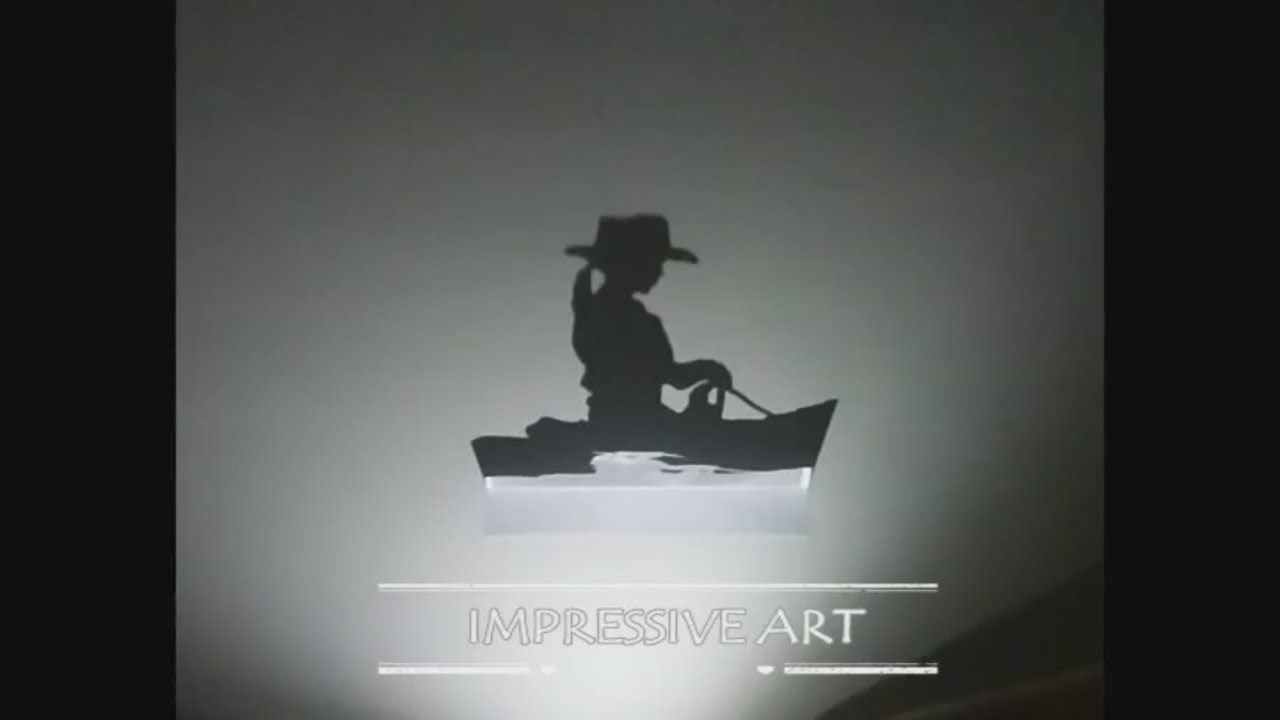 How to Make Amazing Art of Shadows, Paper-cut light