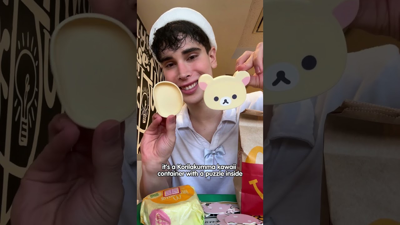 Unboxing Rilakkuma Happy Meals in Japan! 🐻🐥