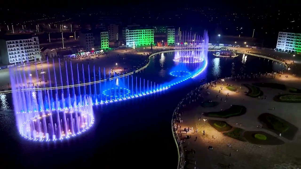 Where Water Meets Wonder ✨Experience the breathtaking Dancing Fountains at Downtown ParkView City