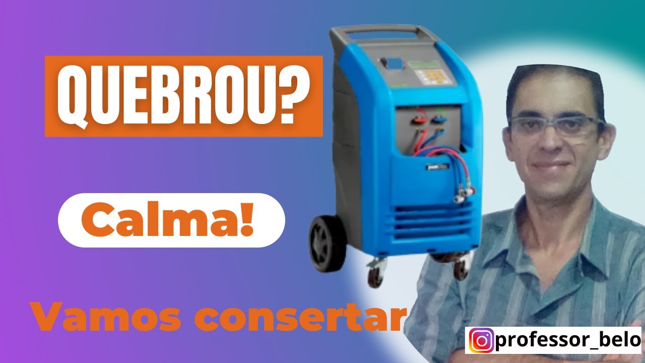 Manutenção da recicladora de fluido refrigerante MAC 31