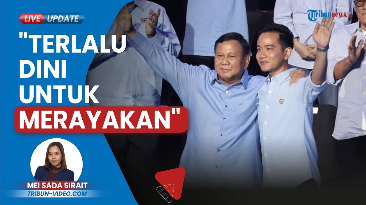 Reaksi Timnas AMIN soal Prabowo-Gibran Unggul Quick Count, Sebut Terlalu Dini untuk Merayakan