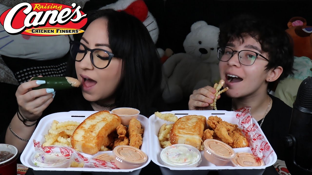 RAISING CANES MUKBANG | EATING SHOW