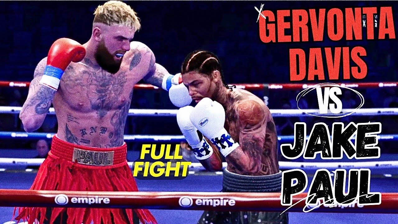 Gervonta Davis Vs Jake Paul FULL Fight: November 14, 2025 (SIMULATION)