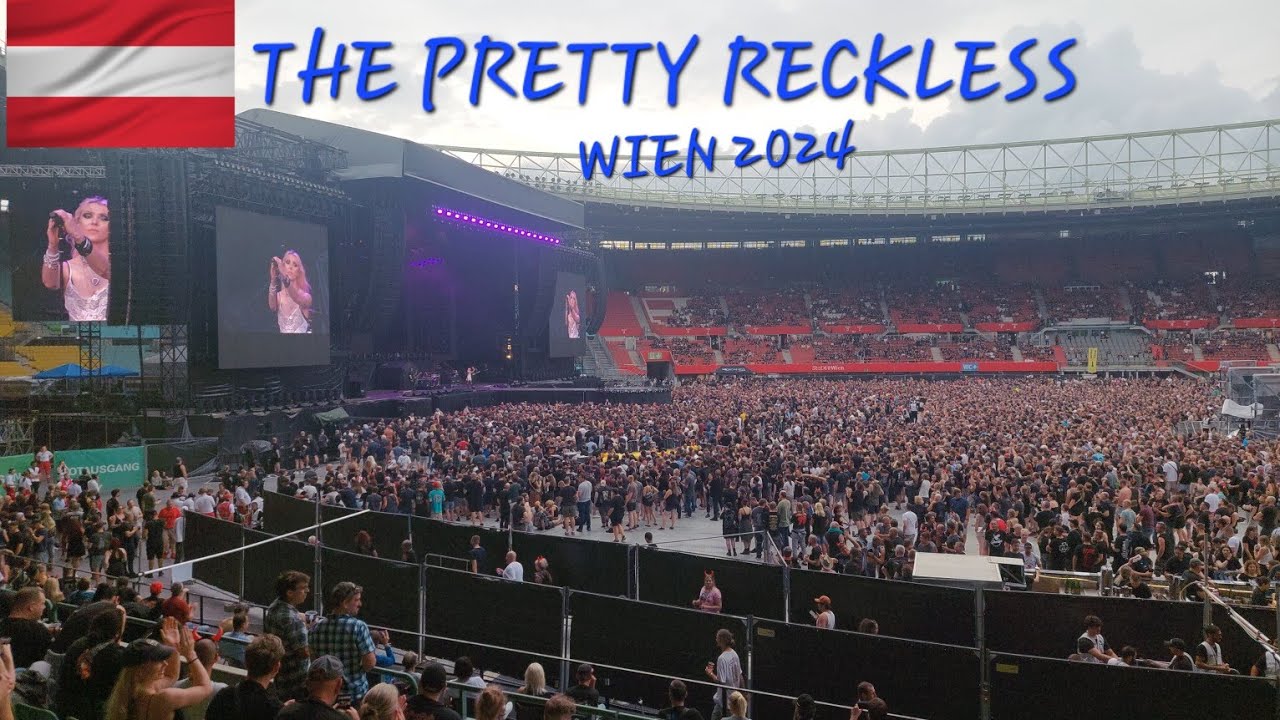 THE PRETTY RECKLESS (OPENING CONCERT AC/DC) WIEN 26.06.2024
