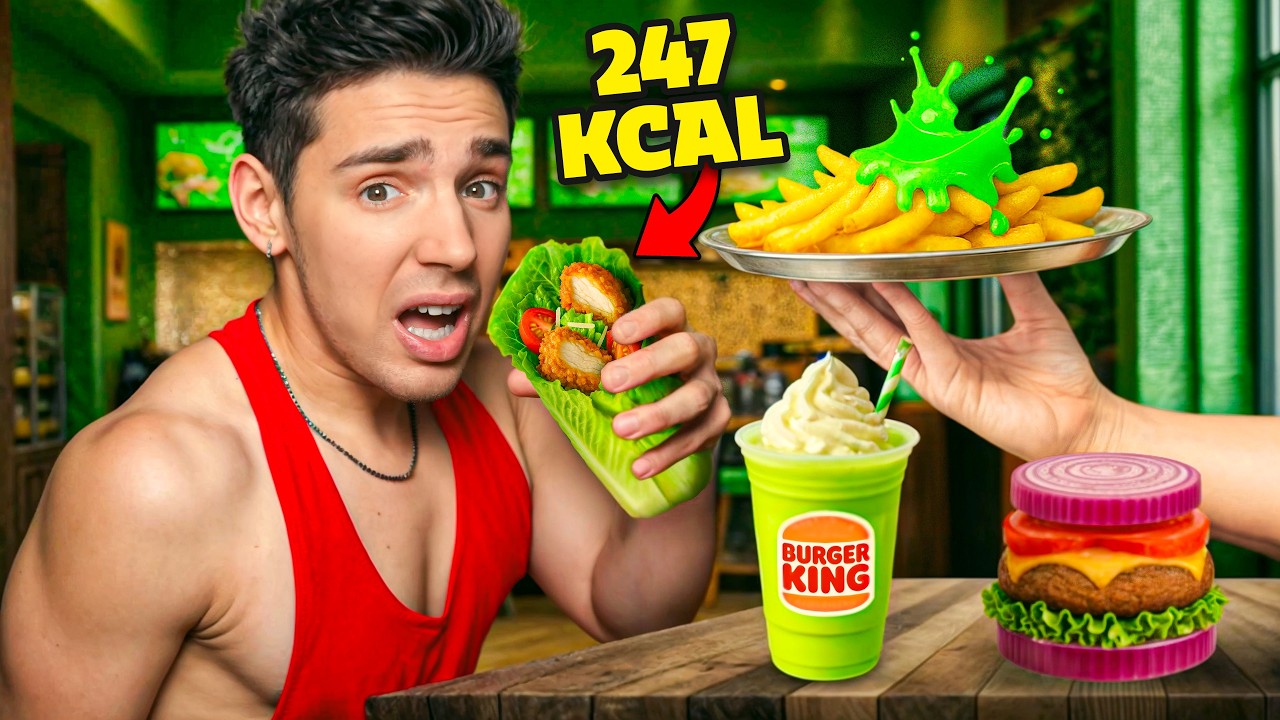 MANGIO IL PASTO PIÙ SANO DI OGNI FAST FOOD IN 24H - Ep 2
