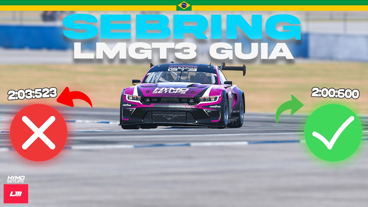 COMO FAZER SEBRING NO LE MANS ULTIMATE | LMGT3 Track Guide e dicas