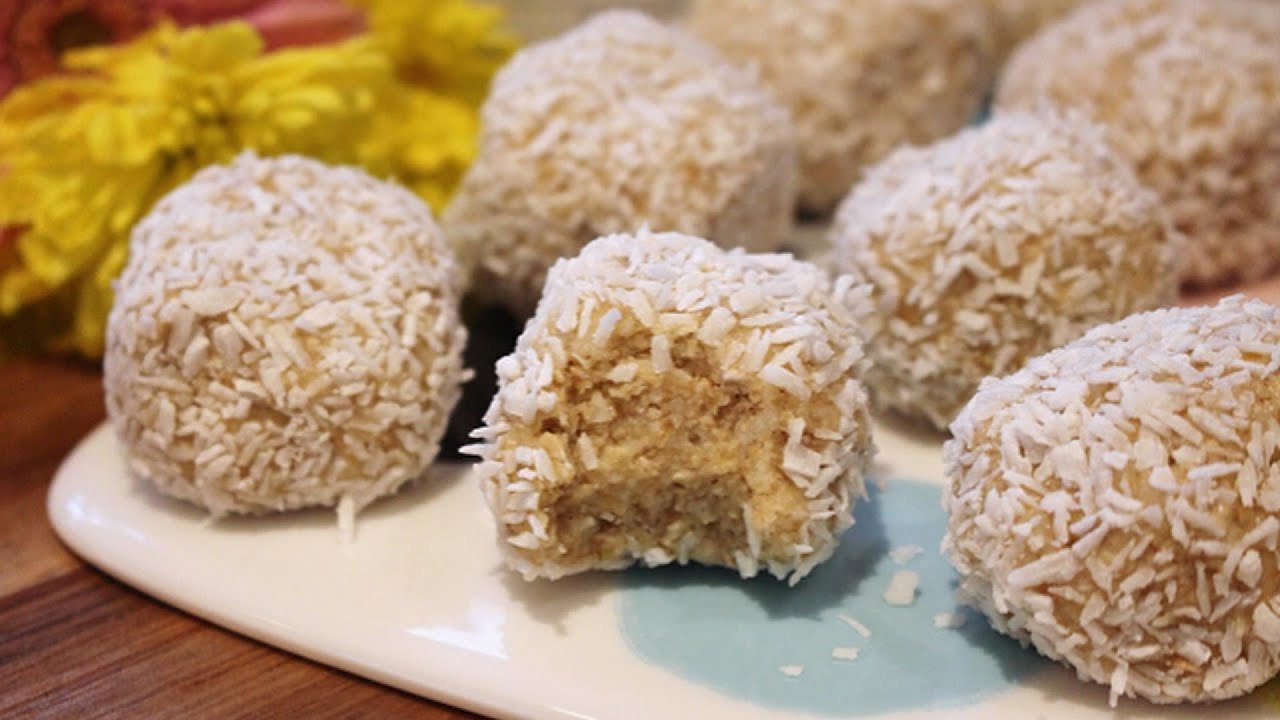 Swedish Coconut Oat Balls  | The Easiest No-Bake Treat Ever!