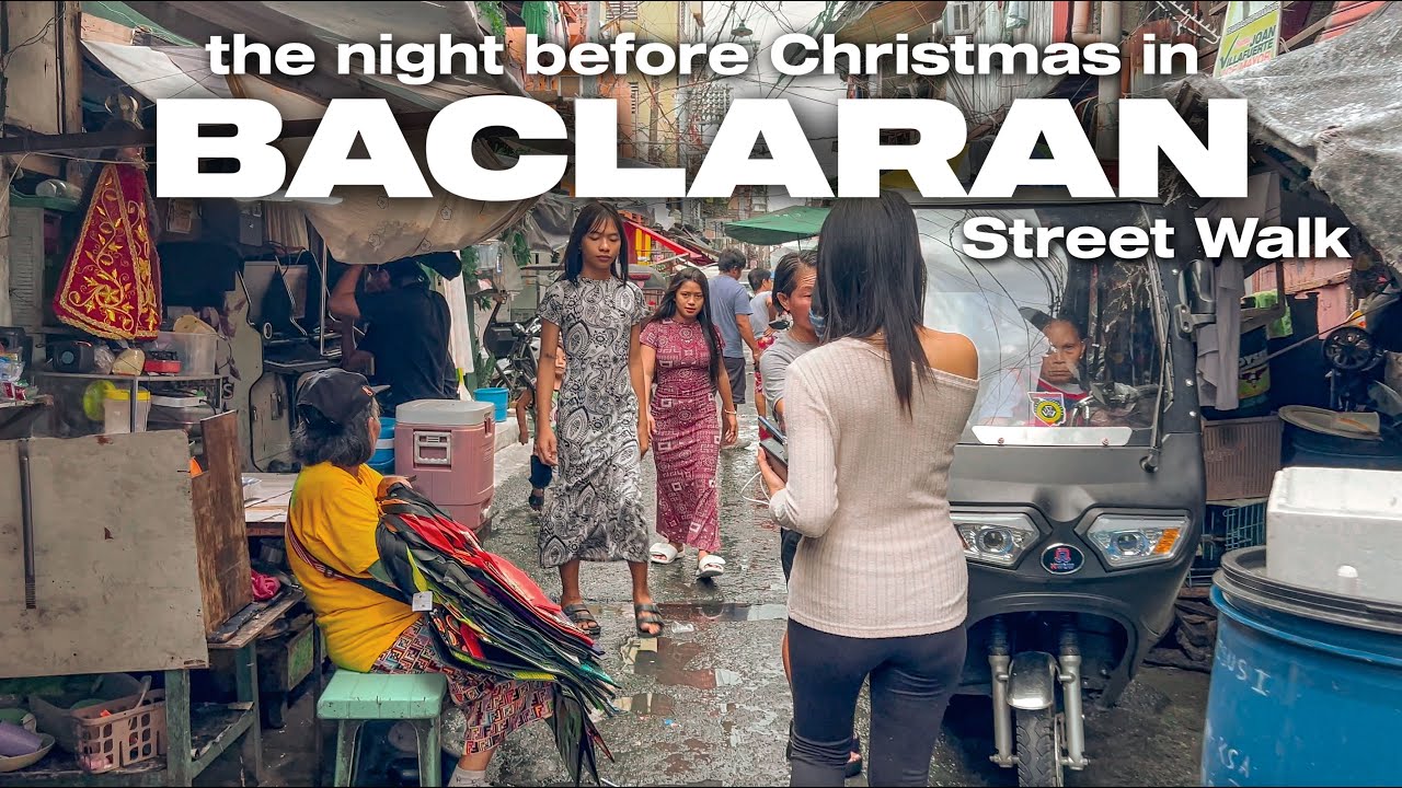 Jolly Walking Around Baclaran Paranaque City Philippines [4K]