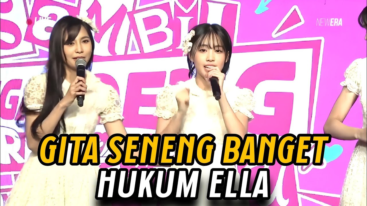 JKT48 Gita Kesenengan Hukum Ella wkwkwk #jkt48 