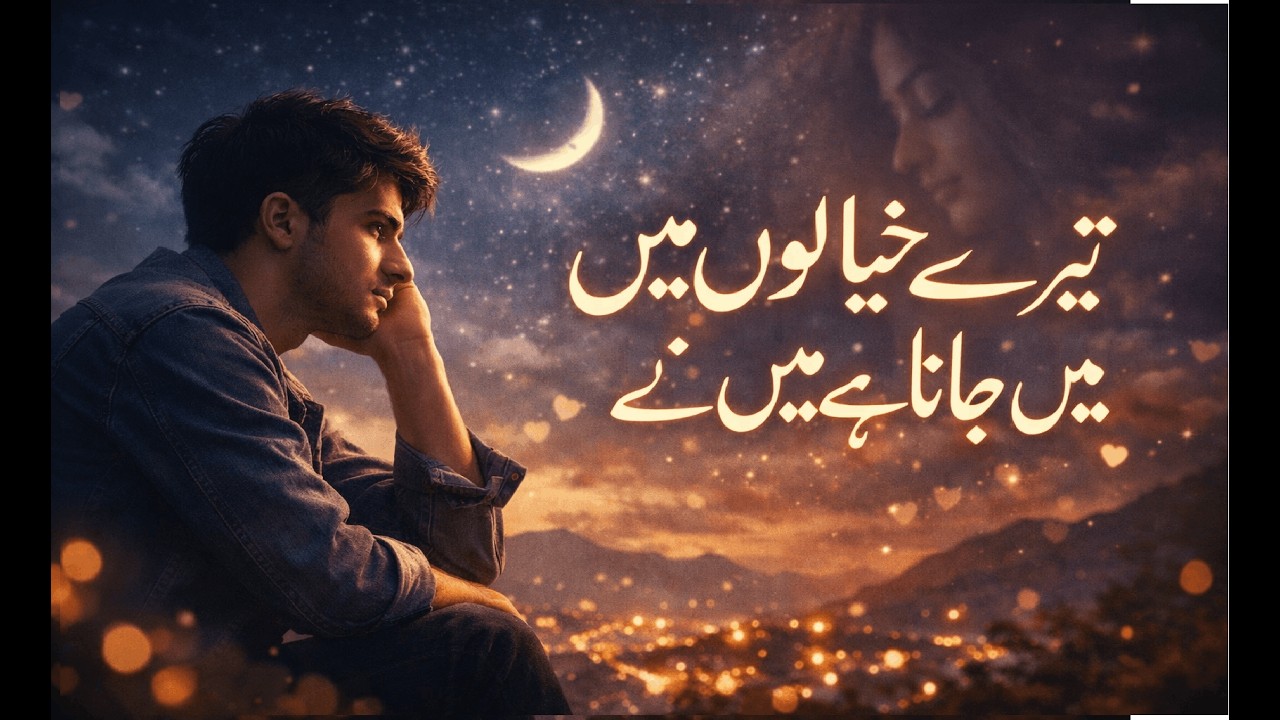 Tere Khayalon Mein Jaana Hai Maine – Urdu Romantic LoFi Song | Heart Touching Sad Love Song 2026