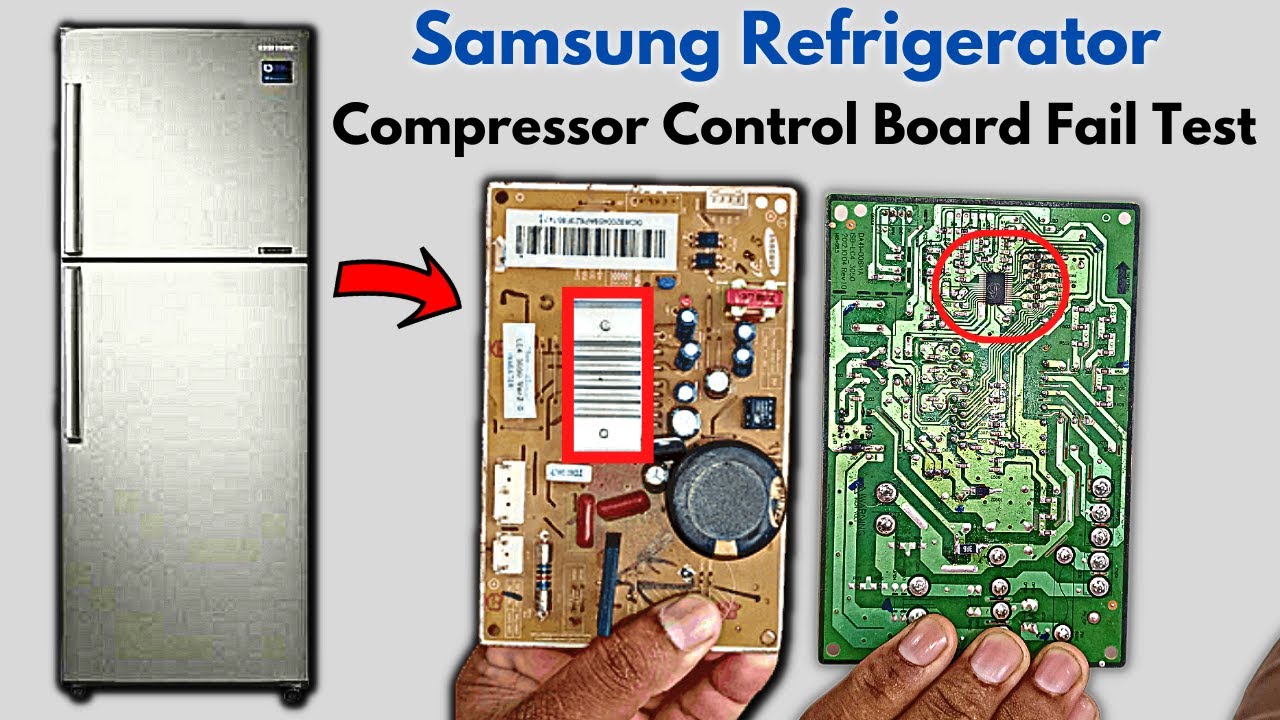 Неудачный тест управления инверторным компрессором холодильника Samsung (плата IPM)