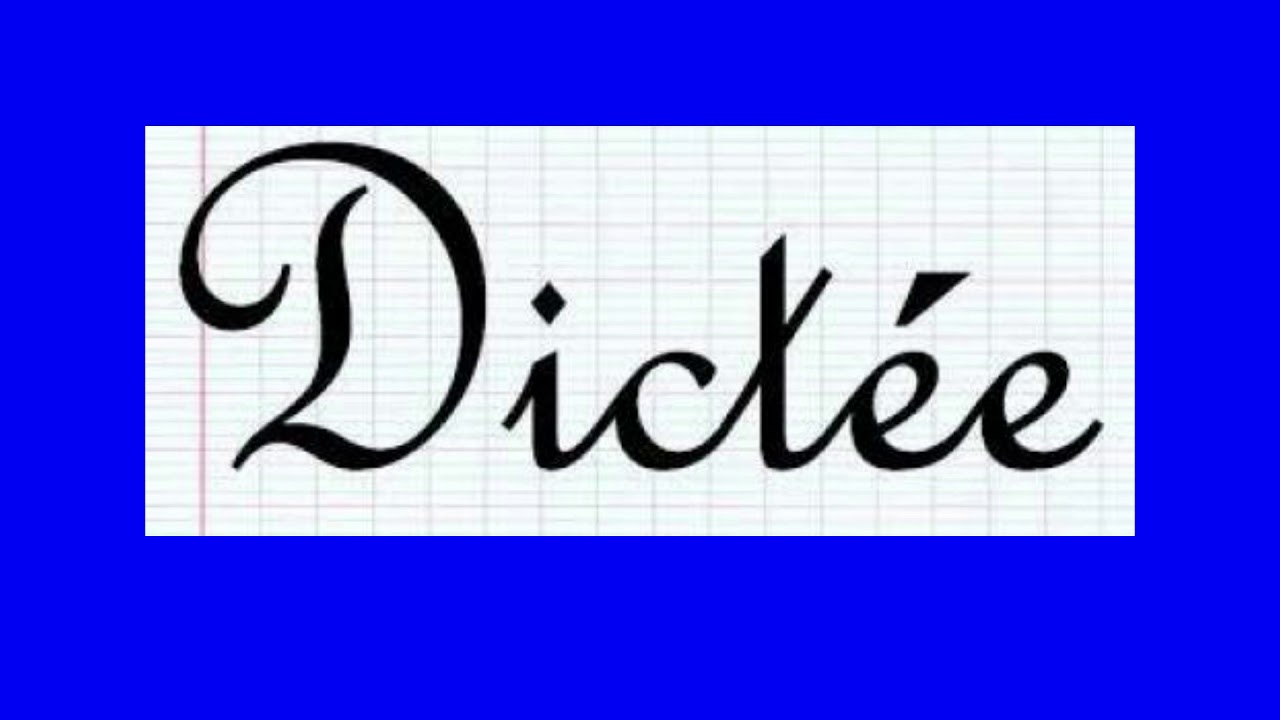 Dictée 6e sur le passé composé