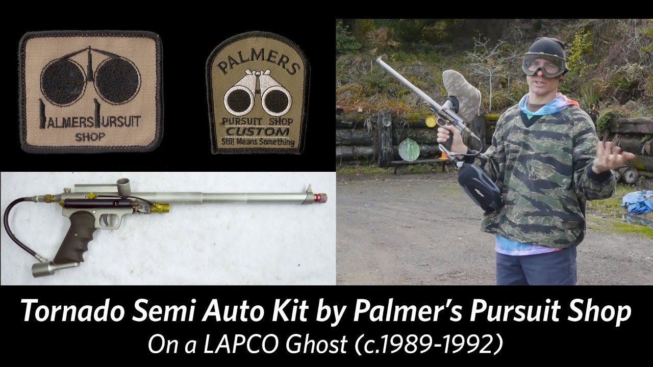 Shooting a Palmer's Pursuit Shop Tornado Semi Auto Lapco Ghost