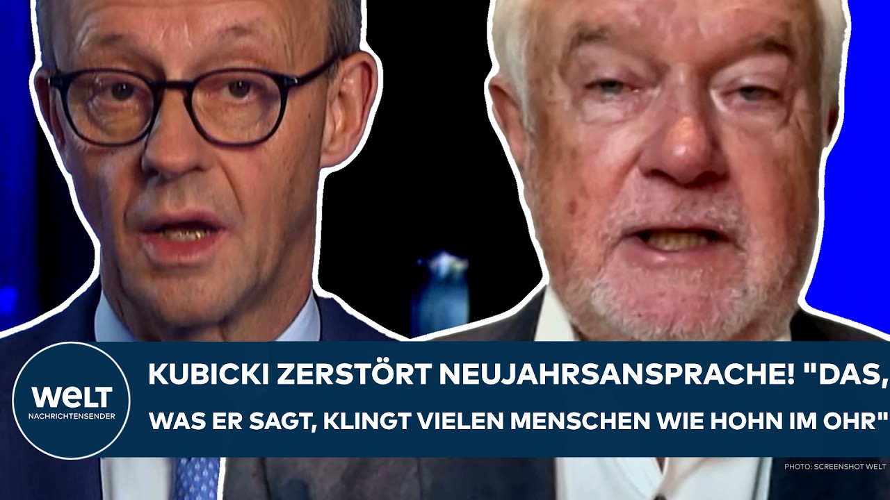 MERZ: Kubicki zerstört Neujahrsansprache! 