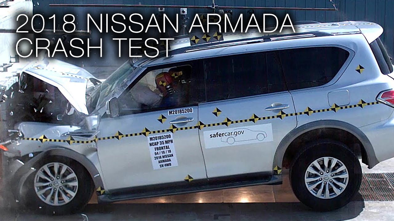 Nissan Armada (2018) Frontal Crash Test
