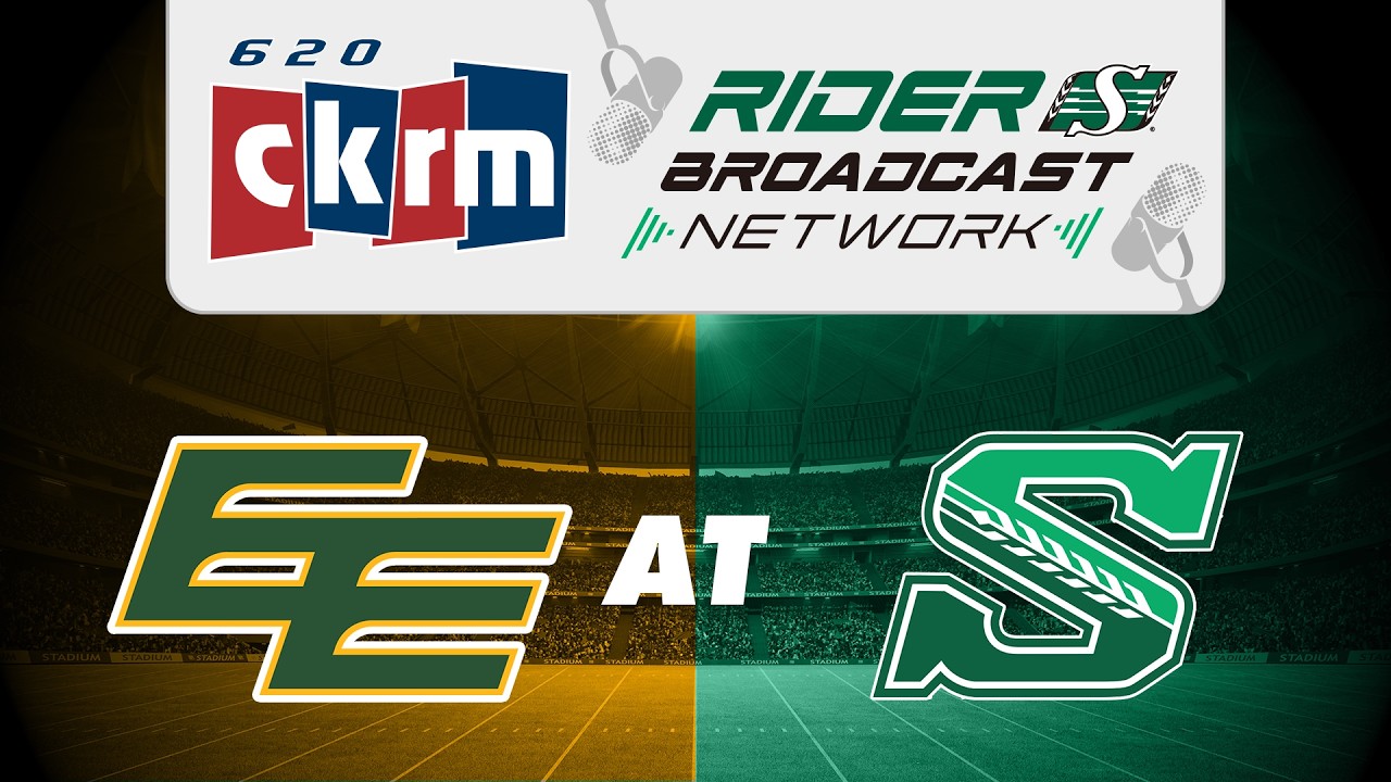 RIDER BROADCAST NETWORK: Edmonton Elks vs Saskatchewan Roughriders CFL Week 8