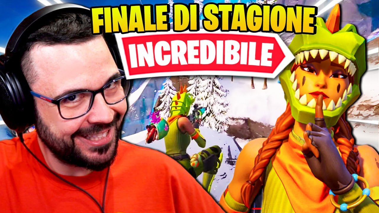 Finale di Stagione Incredibile, Chiudo una Partita Assurda - FORTNITE
