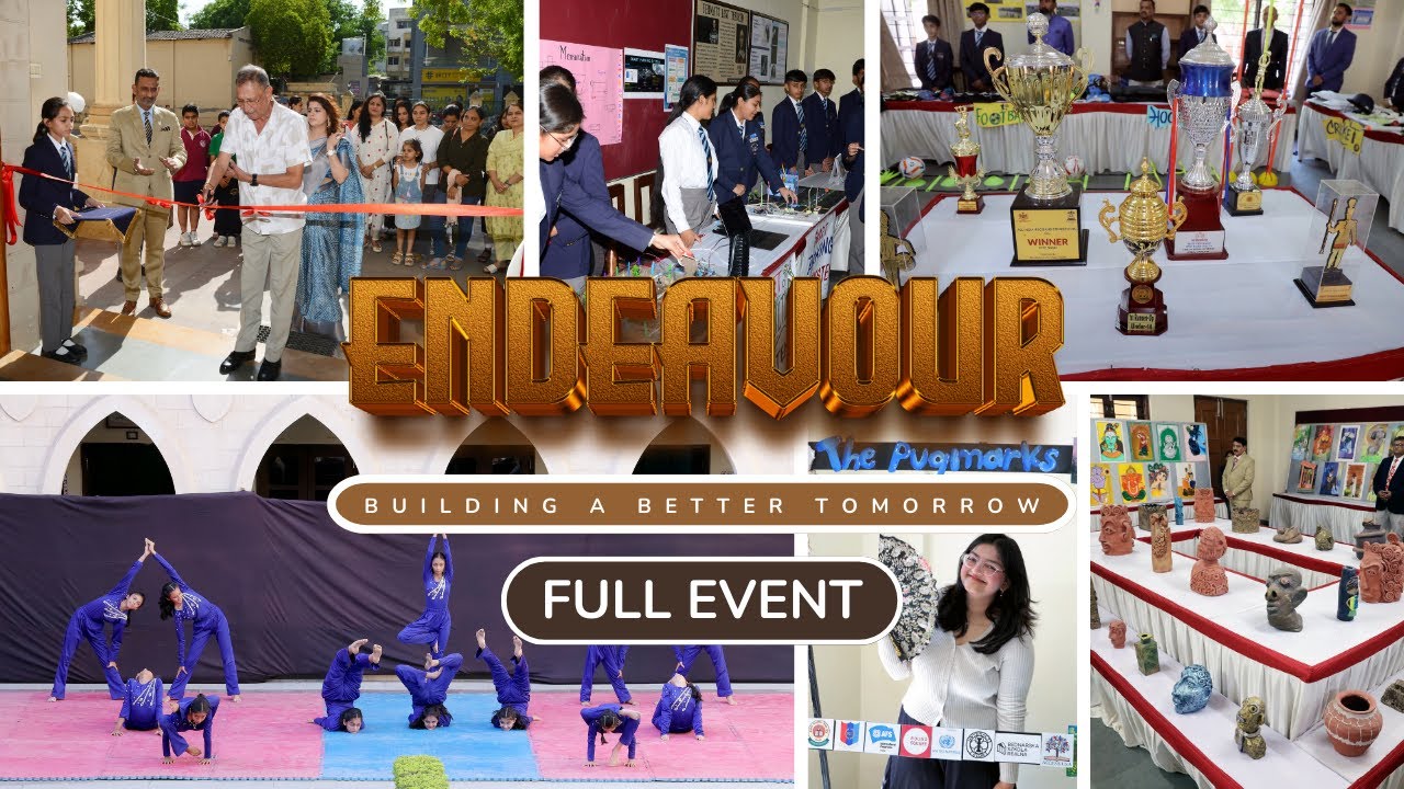 ENDEAVOUR 2025 | Future Begins Here | Rajkumar College, Rajkot Innovation Exhibition