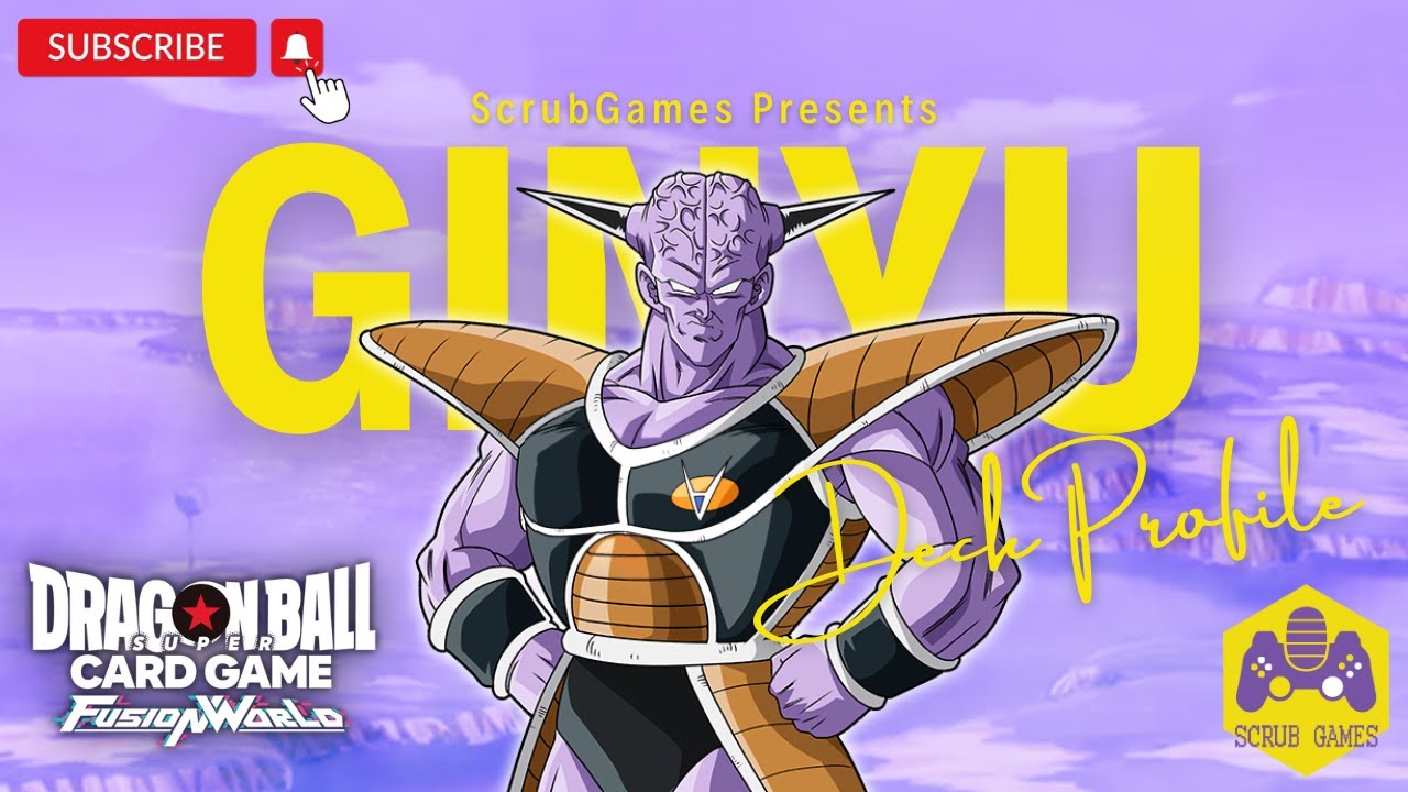 Swarming & Storming With The Ultimate Force... The Ginyu Force!! Fusion World Deck Profile! [DBSCG]
