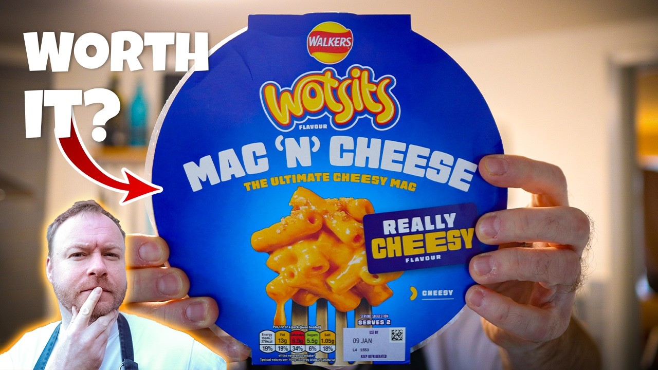 Я попробовал макароны с сыром и чипсами Wotsits, чтобы вам не пришлось этого делать.