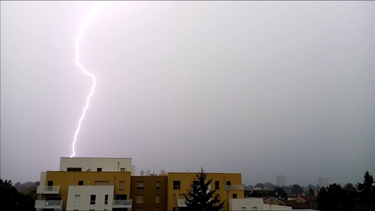 Orage Modéré (Impacts Proches) | Lyon-Bron (69) | 19 Juillet 2025
