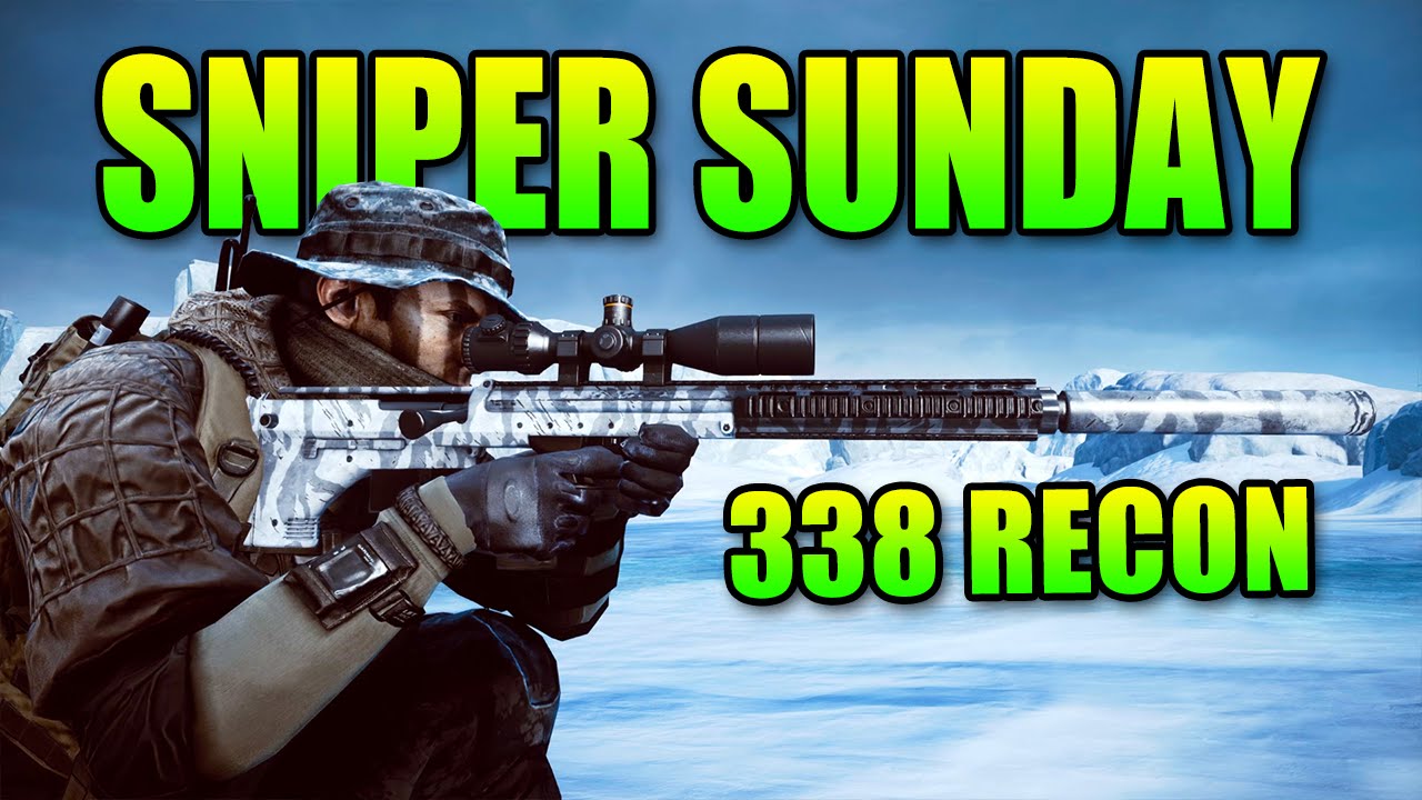 Sniper Sunday - 338 Recon The Forgotten Rifle | Battlefield 4 Bolt Action Gameplay