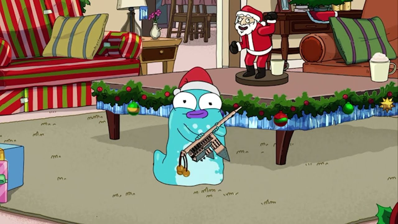 Solar Opposites - Pupa gets the Harry Potter whistle again during Christmas