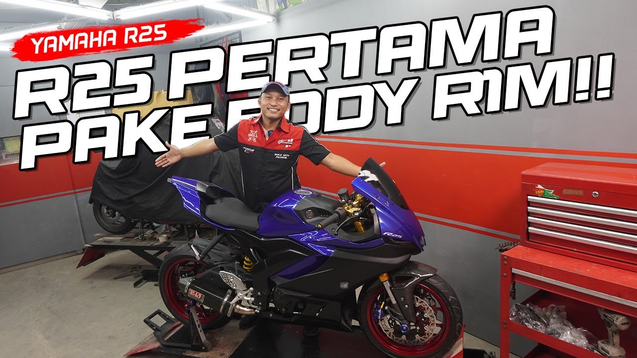 AKHIRNYA JADI JUGA R25 MODIF JADI R1M!! Modifikasi Yamaha R25 Part 3