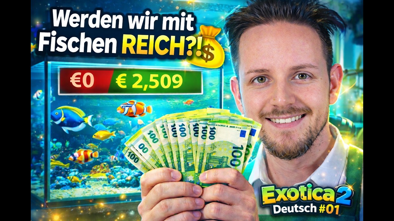 🐠 Unser Traum vom eigenen Tierladen beginnt! | Exotica 2 Petshop Simulator #01