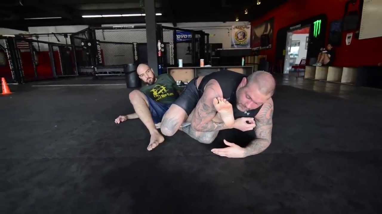 NEIL MELANSON: K Control Knee Bar Sweep Shamrock Sweep to Reverse Heel Hook