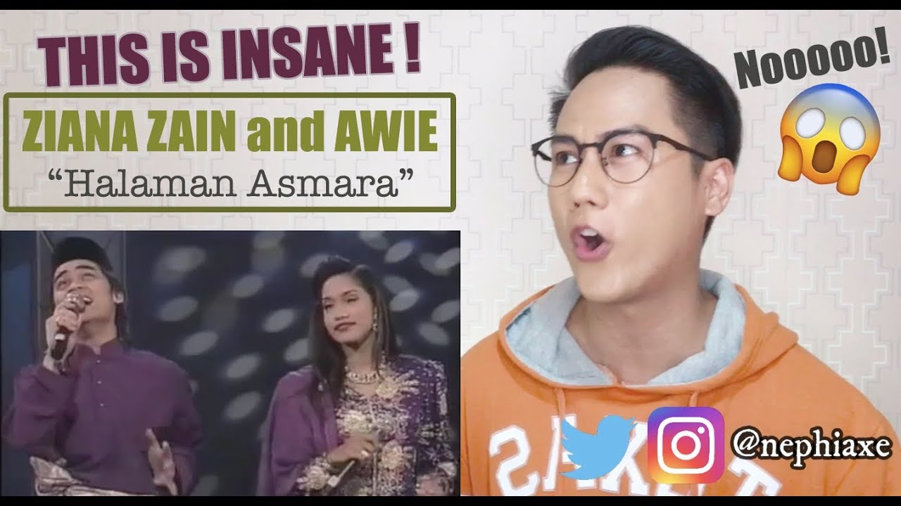 Ziana Zain & Awie - Halaman Asmara | REACTION