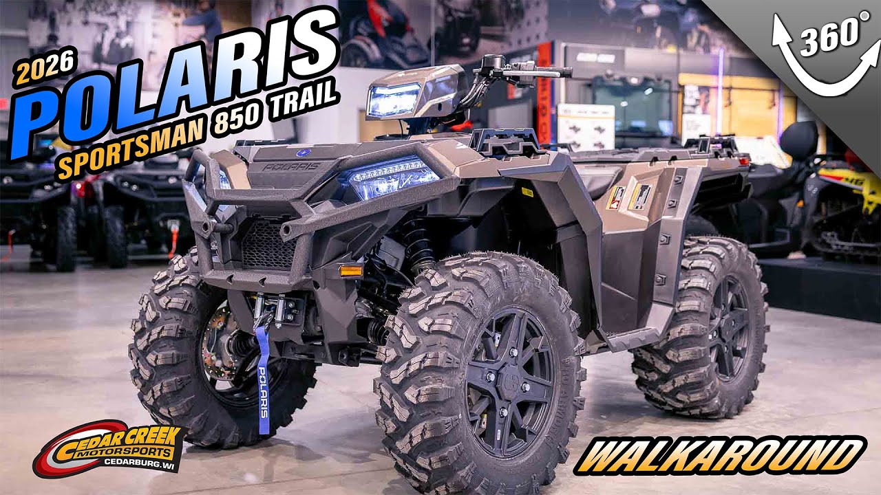 Walkaround | 2026 Polaris® Sportsman 850 Trail