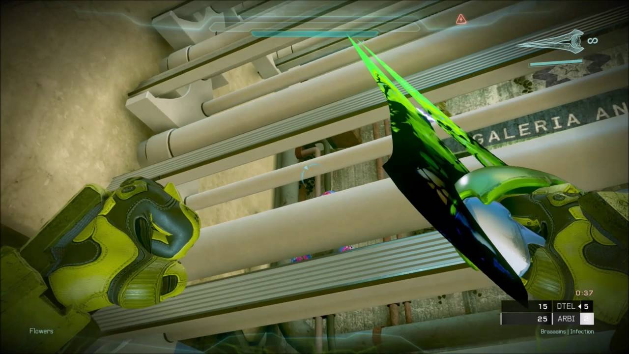 Halo 5 Infection Gameplay on Malignent 1080p60fps