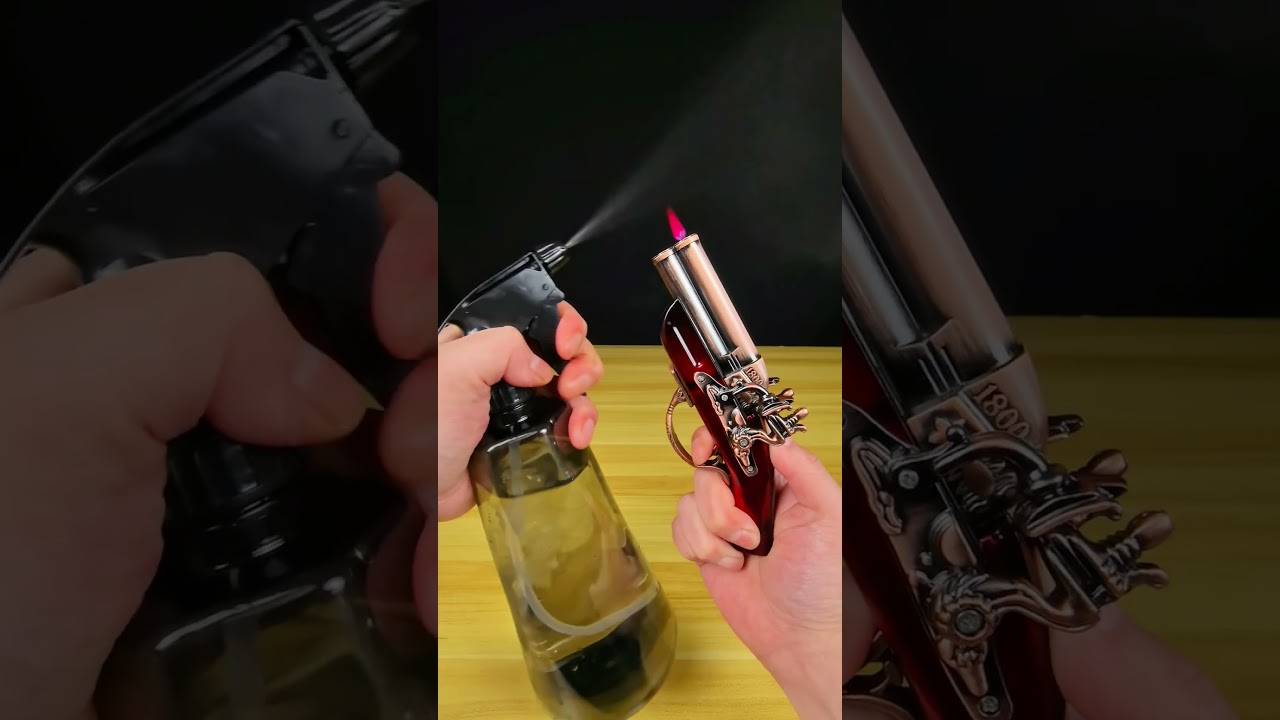Sprayer VS Gun lighter