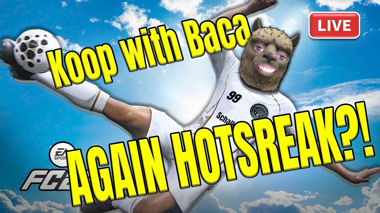 ITS HOTSTREAK TIME! Koop with Baca | FC26 Ultimate Team