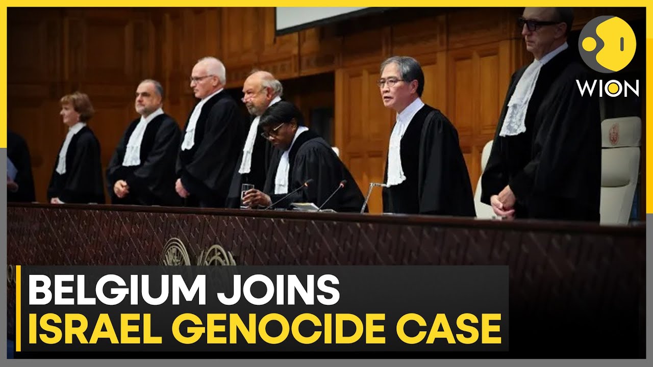 Belgium Joins ICJ Genocide Case Against Israel, UN Confirms Intervention | WION