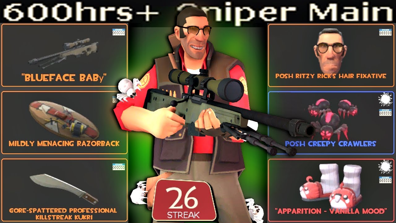 h8vvzy in Action!🔸600+ Hours Sniper Main Experience (TF2 Gameplay)