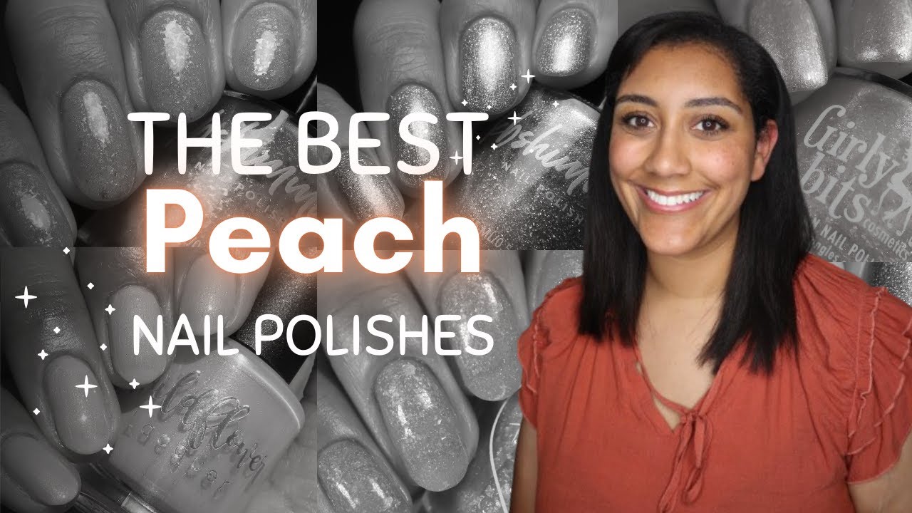 🍑 TOP 10 Peach and Coral Nail Polishes │ Polish with Rae