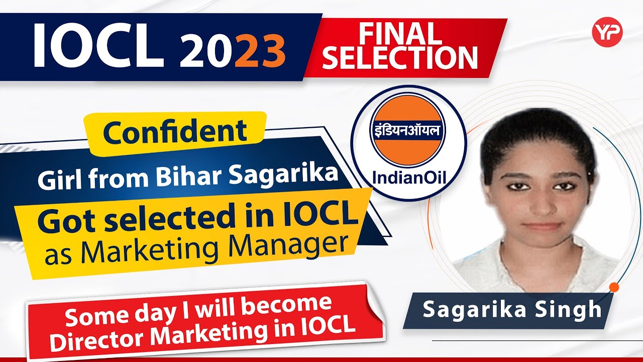 Sagarika selected as marketing executive IOCL | I will become director marketing one day | IOCL