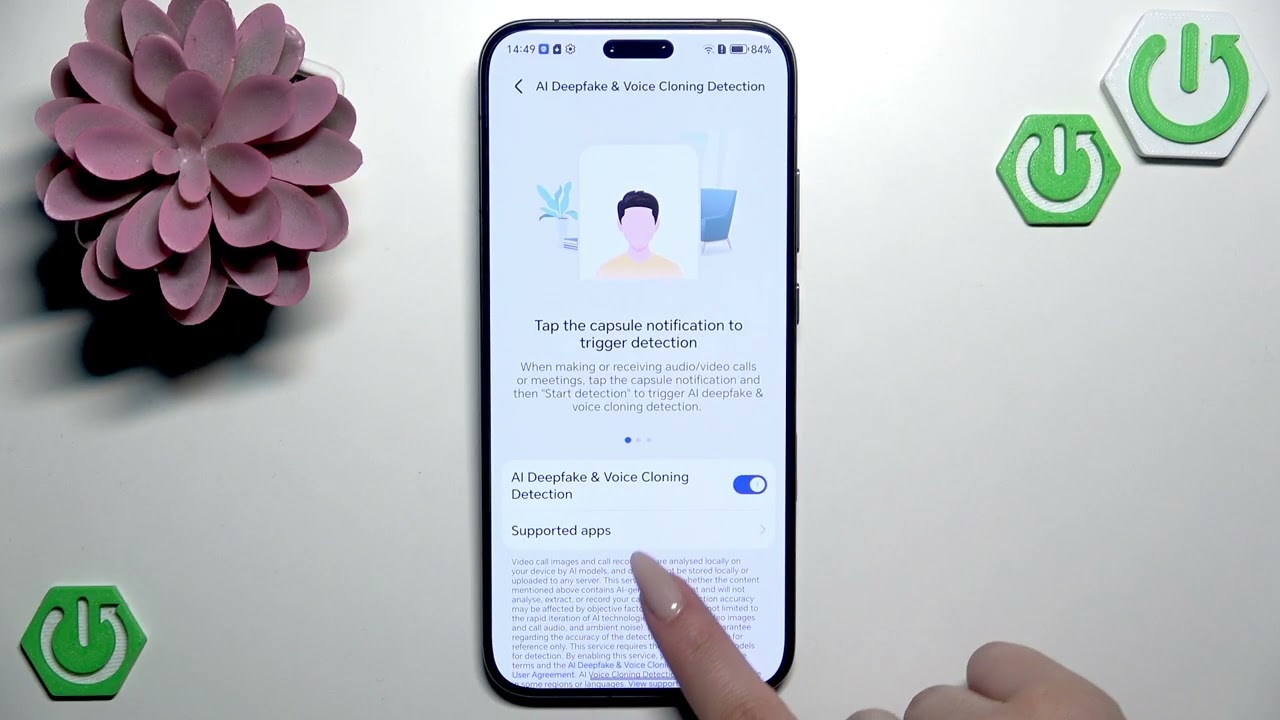 HONOR Magic8 Pro: Как использовать функцию обнаружения дипфейков с помощью ИИ для видеозвонков