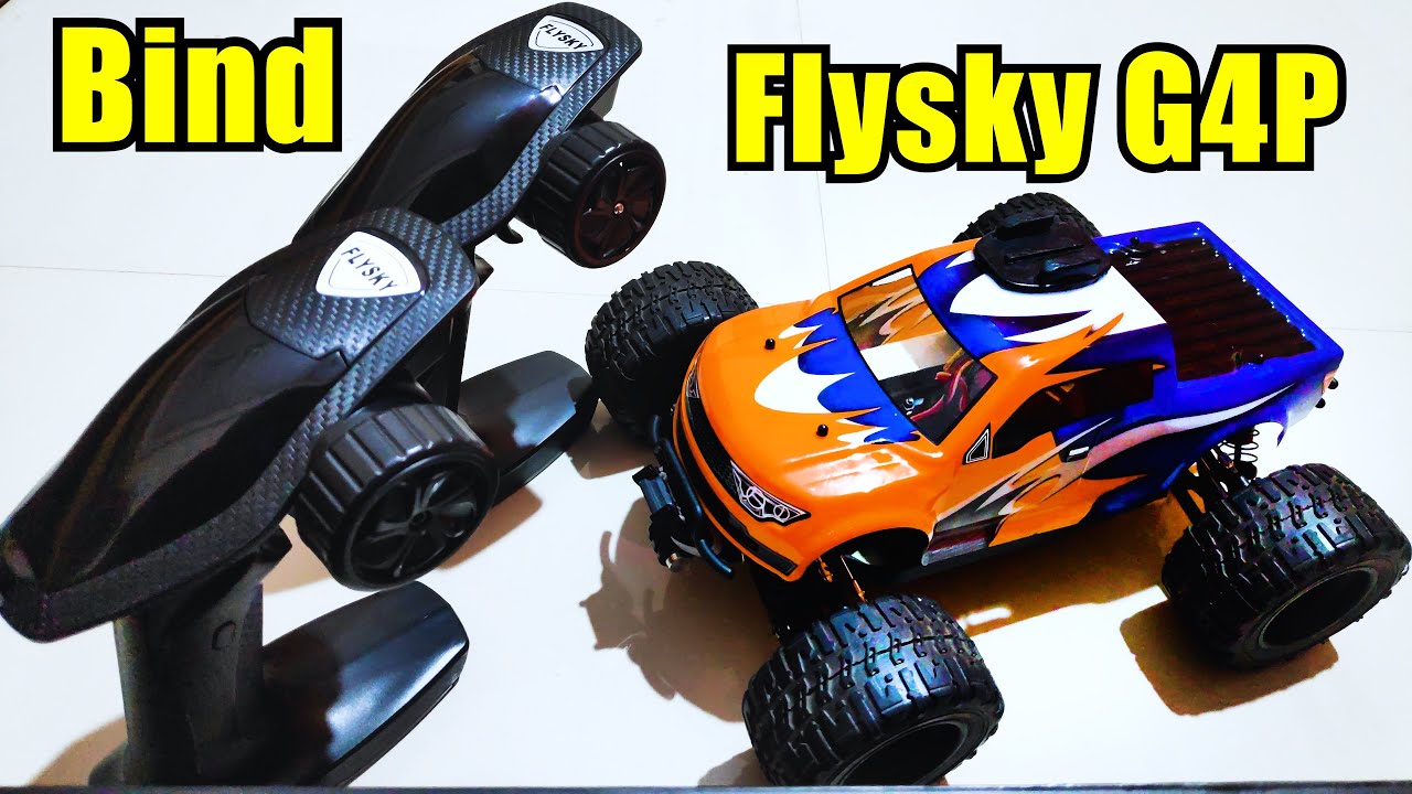 Flysky G4P Binding | LC Racing EMB Rc Truck Radio Receiver Binding Tutorial