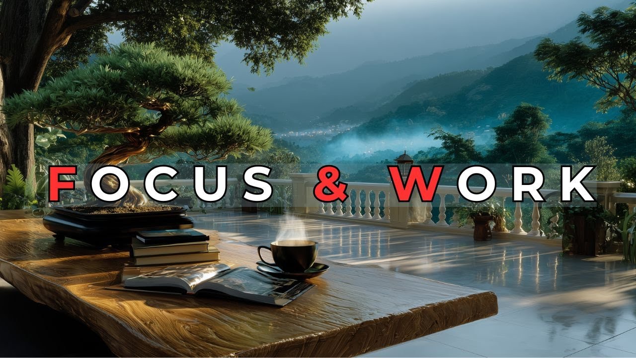 🌳✨ Bonsai Focus 2025 | Deep Work & Concentration Music for Study 📚🎧