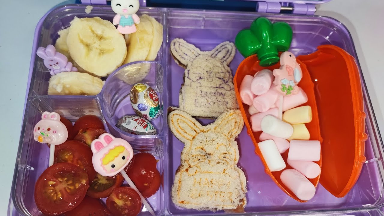 Lonche de pascua + Por fin ocupe la zanahoria