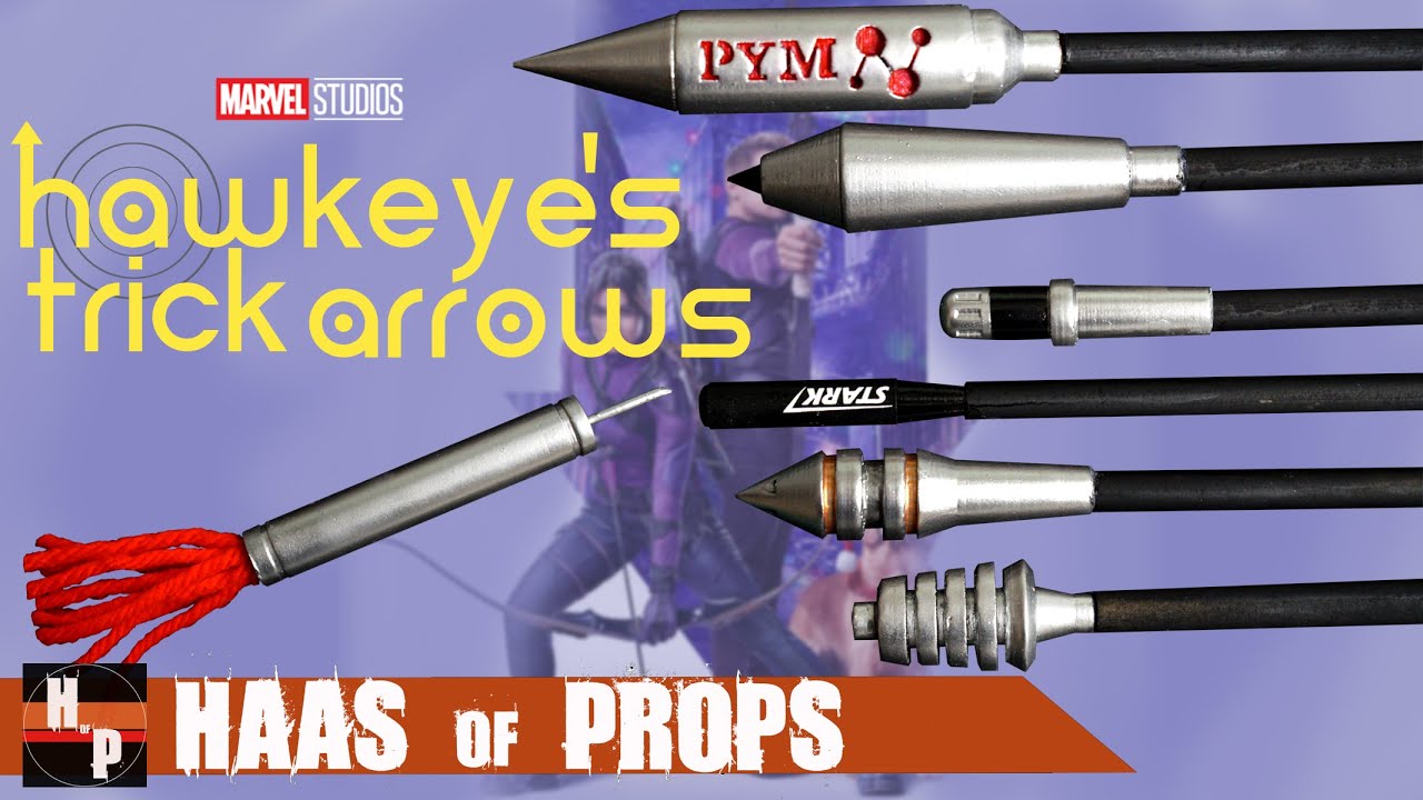 Hawkeye Trick Arrows, Part 2 | 3D Printed HAWKEYE Arrow Tips from the MARVEL Studios Series Finale